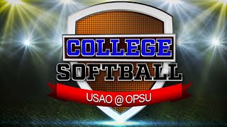 PTCI Softball  USAO at OPSU [upl. by Atter]