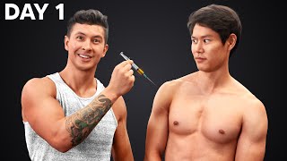 Steroids vs Natural 100 Day Transformation [upl. by Asselam]