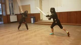 Montante Sparring James vs Maarten [upl. by Conlen340]