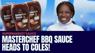 MasterChef Australias Rue Mupedzis BBQ Sauce Heads To Coles [upl. by Ecire]