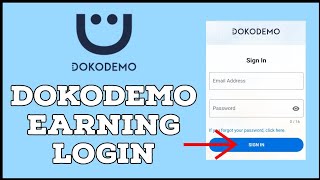 DOKODEMO Earning Login How to Login DOKODEMO Earning Account 2024 [upl. by Jada65]