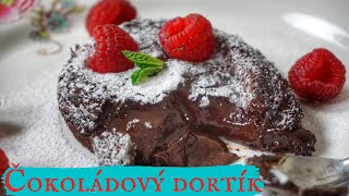 Čokoládový fondant nejrychlejší a nejjednodušší recept  čokoládový dortík [upl. by Rothstein139]