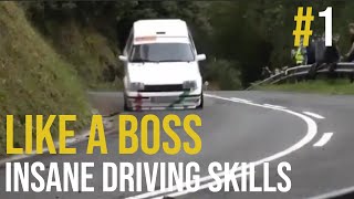 INSANE DRIVING SKILLS  LIKE A BOSS COMPILATION [upl. by Nodnalb]