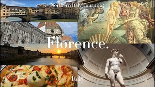 Florence Italy 🇮🇹  Uffizi Gallery amp Accademia Gallery  Northern Italy Tour 2024 [upl. by Vinaya]