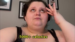 Amberlynn eating 5000 calories on an off day [upl. by Krispin250]