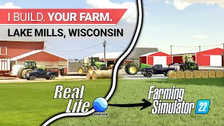 I BUILD YOUR FARM  FarmerC21s Family Farm  Lake Mills Wisconsin fs22 [upl. by Aneeram]