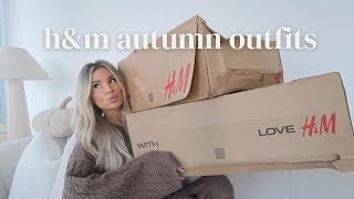 HampM autumn outfits haul 🍂  cute jackets boots knitwear amp more [upl. by Eilrebmik554]