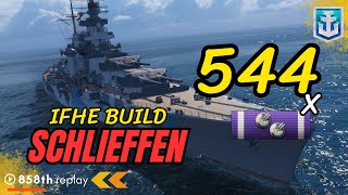 SCHLIEFFEN Battleship  WoWs  World of Warships wows worldofwarships gaming [upl. by Rases]