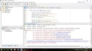 Java Scanner class problem [upl. by Susejedairam696]