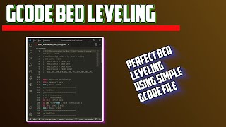 GCode Bed Leveling on the Ender 3v2 or Any 3D Printer [upl. by Clie]