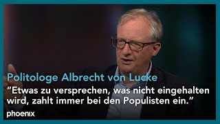 phoenix persönlich Politikwissenschaftler Albrecht von Lucke zu Gast bei Inga Kühn [upl. by Neroc447]