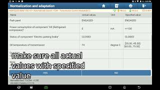 Mercedes 7G DCT Normalization amp Adaptation Special Function by LAUNCH X 431 Scanners [upl. by Anytsirhc]