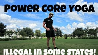 30 Minute Killer Power Yoga Core Workout with Sean Vigue [upl. by Aned]