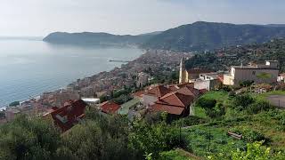 Italia Alassio vista dalla frazione di Solva [upl. by Enitsirk]