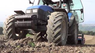 Fräsen mit New Holland TL 100 HD [upl. by Adyam]