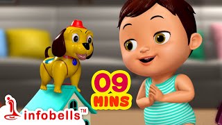 Nayi Mari Nayi Mari Tindi Beke  Kannada Rhymes for Children  Infobells kannadarhymes babysongs [upl. by Nomar679]