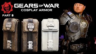 How to make Functional EVA Foam Pouches for Cosplay  Free PDF Templates  Gears Armor Part 8 [upl. by Isaacson]