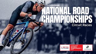 REPLAY  2024 Lloyds Bank National Road Championships  Circuit Races [upl. by Srednas]