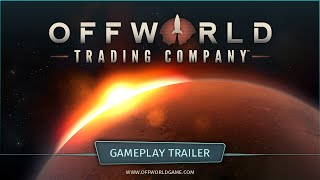 Offworld Trading Company  Gameplay Trailer [upl. by Aneekas]