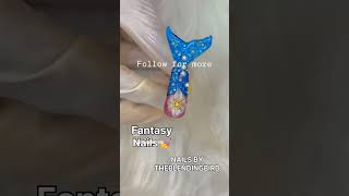 Fantasy nails explore youtubeshorts youtube [upl. by Alaet455]