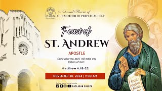 Baclaran Church Feast of Saint Andrew Apostle [upl. by Htnamas]