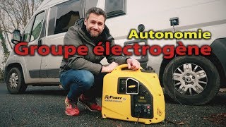 GROUPE ÉLECTROGÈNE comment CHOISIR  FOURGON AMÉNAGÉ CAMPING CAR MAISON AUTONOME  Voyage Voyages [upl. by Kevan]