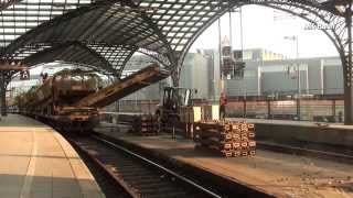 Gleisbau Doku in Köln auf der Hohenzollernbrücke und im HBF [upl. by Heisel]