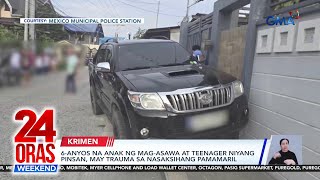 24 Oras Weekend Part 1 Magasawang negosyante binaril COC filing day 6  Babala ng PAOCC vs [upl. by Wilt]