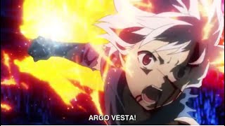 Ultimate Firebolt and Argo Vesta against Juggernaut Danmachi S4 [upl. by Ennasil]