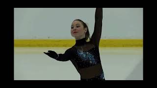 Arianne Belley Senior Dame Free Program 20222023 Défi Patinage Canada Winnipeg [upl. by Raynor]