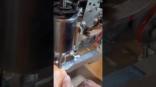 中華八方ミシンにサーボモーター付けてみた I attached a servo motor to the sewing machine 【Chinese leather sewing machine】 [upl. by Winonah728]