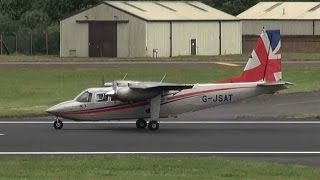 Britten Norman BN2T Islander  RIAT 2016 [upl. by Aidnyl595]