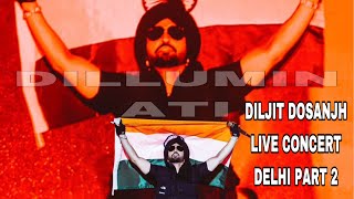 Diljit Dosanjh Delhi live concert part 2😍❤️ diljitdoshanjh diljeetdosanjh diljitdosanjhconcert [upl. by Gard]