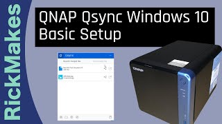 QNAP Qsync Windows 10 Basic Setup [upl. by Sonja]