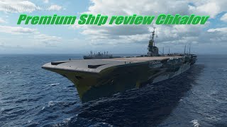 world of warships premium ship review Chkalov [upl. by Ahsatan]