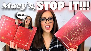 This is NOT OKAY 2 Macys Advent Unboxings 25 Calendars of Christmas 8 amp 9 [upl. by Nevlin]