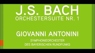 J S Bach  Orchestral Suite No 1 in C Major  G Antonini Live [upl. by Eive]