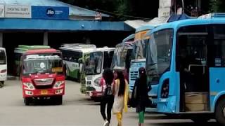 HRTC Bus Stand  HRTC Dharamshala Bus Stand Himachal Pradesh [upl. by Spense]