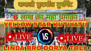 1ST ROUNDYELLOW STAR KUTIYATUDC CHANDIL VS LINDA BROTHER [upl. by Ahsinnor887]