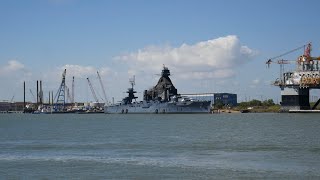 Future home of Battleship Texas in limbo [upl. by Gonsalve222]