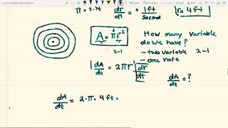 Calculus 1 Related Rates [upl. by Kantor]