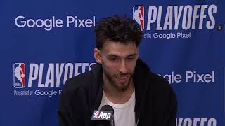 OKC Thunders Chet Holmgren Postgame Interview Game 6 vs Dallas Mavericks [upl. by Assillam847]