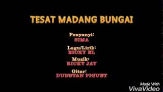 Tesat madang bungai  Sima karaoke [upl. by Llenel440]