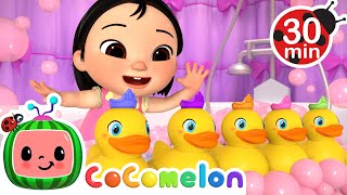 CoComelon Best Animal Songs 🦆 Five Little Ducks amp Kitty Cat Song  MORE CoComelon Nursery Rhymes [upl. by Henrieta]