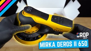 MIRKA DEROS II 650 Schuurmachine 150mm  Unboxing  CROP [upl. by Braswell]