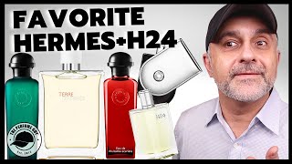 HERMES H24 FRAGRANCE ANTICIPATION  10 FAVORITE HERMES FRAGRANCES [upl. by Limaj]