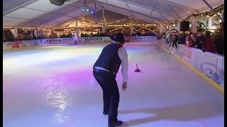 EisstockCup eröffnet Eiskaltes Vergnügen in der Winterwelt Heide [upl. by Ydospahr]