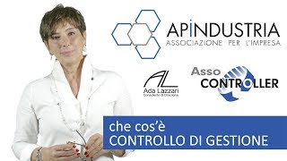 Che cosè il controllo di gestione [upl. by Anrim415]