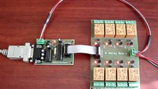 RS232 Relay Controller test [upl. by Anisah]