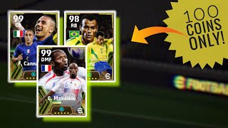 How to get epic C Makelele  F Cannavaro  Cafu from National Guardians efootball 24 Mobile [upl. by Ailemap]